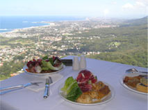 cafe with wollongong view