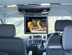 Multivan for private tours in sydney