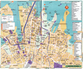 Detailed Map of Sydney City with comments