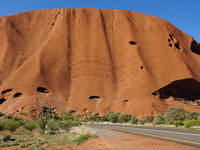 Uluru Mountains in Red Center