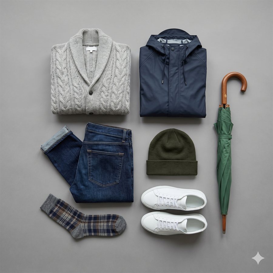 What to pack for Melbourne — layers, windbreaker, cardigan