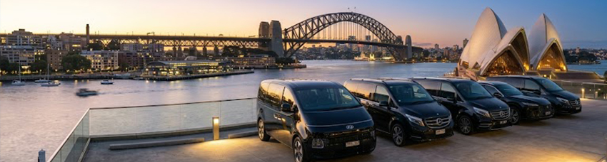 Luxury Sydney private tour — Mercedes V-Class, Hyundai Staria & premium sedans at Sydney Harbour
